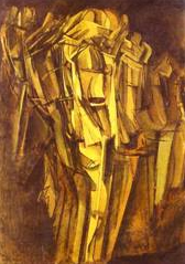 Imagen 10: Duchamp: “Jeune homme triste dans le train” (1911).