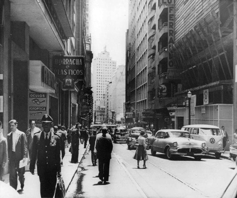 Rua Conselheiro Crispiniano, São Paulo, 1960